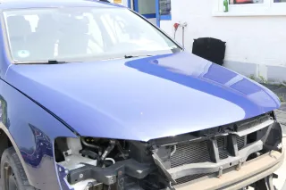 VW Passat 3C Motorhaube Klappe vorne vorn Haube blau LA5E - Bild 4