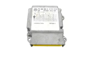 VW Touran Steuergerät Airbag Airbagsteuergerät 1T0909605D 004 1T0909605D 01F - Bild 1