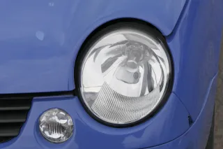 VW Lupo Motorhaube KLappe vorne grau blau LR5A softblau Frontklappe Haube - Bild 2