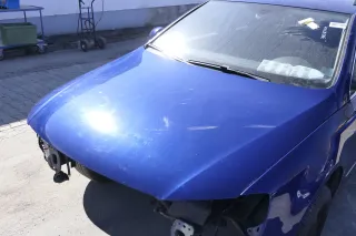VW Passat 3C Motorhaube Klappe vorne vorn Haube blau LC5E cobaltblue  DELLE!!! - Bild 3