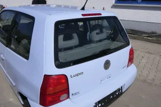 VW Lupo 6X Heckklappe Klappe Kofferraumklappe Scheibe grau blau LR5D ohne Anbaut - Bild 4