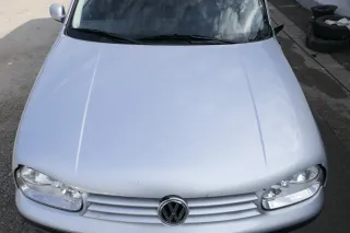 VW Golf 4 Motorhaube Haube Klappe vorne silber grau LA7W grau reflexsilber - Bild 1