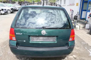 VW Golf 4 Bora Kombi Stoßstange hinten Heckstoßstange Stoßfänger grün LC6M - Bild 7