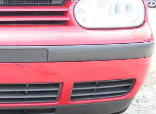 VW Golf 4 1J Stoßstange vorne Stoßfänger vorn rot LY3D - Bild 7