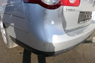 VW Passat 3C Kombi Stoßstange hinten Heckstoßstange Stoßfänger silber grau LA7W - Bild 6