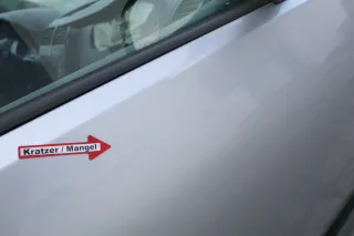 Polo 9N 9N3 Tür vorne rechts Beifahrertür 2/3-Türer silber LA7W ohneAnbauteile - Bild 4