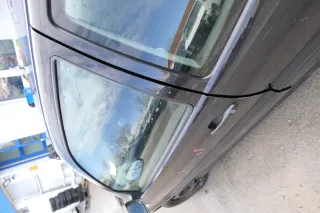 VW Polo 6N 6N2 Tür vorne links Fahrertür 2/3-Türer schwarz LC9Z- ohne Anbauteile - Bild 2