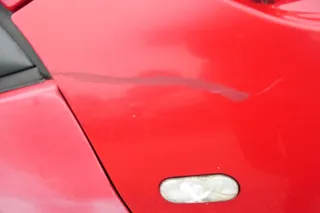VW Lupo Kotflügel vorne rechts rot LP3G - Bild 2