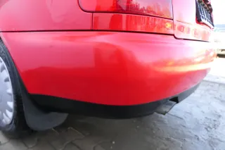 Audi A4 B5 Limousine Stoßstange hinten Heckstoßstange LY3H rot  biscaBj99 - Bild 5