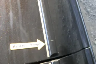 VW Golf 4 Bora Tür hinten links nur Kombi / Variant schwarz LC9Z - Bild 5
