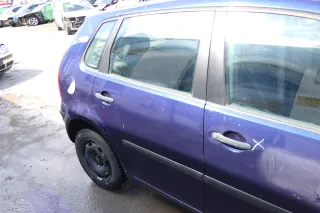 VW Polo 9N 9N3 Tür hinten rechts 4/5-Türer blau LB5N - Bild 4