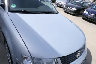 VW Passat 3B Motorhaube Klappe vorne vorn Haube silber grau LB7Z - Bild 3