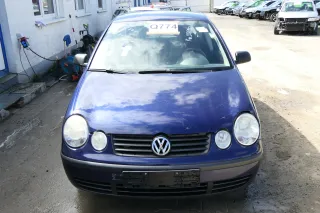 VW Polo 9N Motorhaube Klappe Haube vorne blau LB5N bis ca. Bj. 2004 - Bild 1