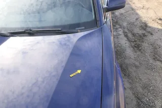 VW Passat 3BG Motorhaube Klappe vorne vorn Haube blau LA5E - Bild 10