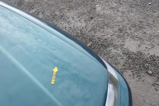 VW Polo 6N Motorhaube Klappe vorn vorne grün LC6P - Bild 8