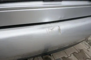 Audi A4 B5 Limousine Stoßstange hinten Heckstoßstange silber grau LY7M biscaBj99 - Bild 7