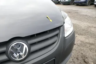 VW Fox 5Z Motorhaube Klappe vorn vorne schwarz LC9Z Haube - Bild 6