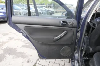 1x VW Golf 4 1J Kombi Türverkleidung Verkleidung Tür hinten links schwarz - Bild 1