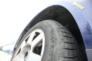 VW Passat 3B Kotflügel vorne links blau LB5N blackmagic - Bild 2