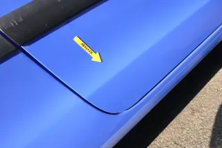 VW Polo 9N 9N3 Tür vorne rechts Beifahrertür 2/3-Türer blau LA5F ohneAnbautei - Bild 7