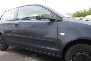 VW Polo 9N 9N3 Tür vorne rechts Beifahrertür 2/3-Türer grau LC7V ohneAnbautei - Bild 1