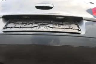VW Polo 9N 9N3 Stoßstange Heckstoßstange hinten grau LC7V - Bild 9