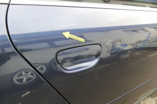 Audi A6 4B C5 Tür Türblatt hinten rechts blau LZ5T - Bild 2