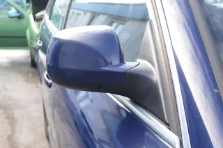 VW Passat 3B 3BG elektrischer Spiegel Außenspiegel rechts Glas blau LA5E - Bild 3