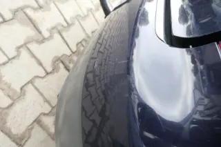 Audi A4 8E B6 Kombi Avant Stoßstange hinten mit Spoiler lila blau LY5K - Bild 2