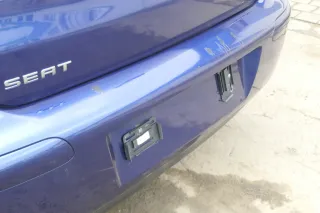 Seat Ibiza 6L Stoßstange Heckstoßstange hinten blau LS5S - Bild 5