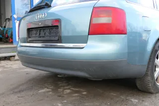 Audi A6 4B Kombi Avant Stoßstange hinten Heckstoßstange  grün blau LX6V jaspisgr - Bild 3