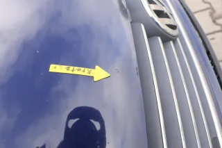 VW Passat 3BG Motorhaube Klappe vorne vorn Haube blau LA5E - Bild 10