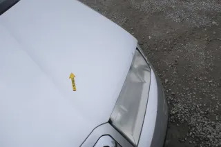 Skoda Fabia 6Y Motorhaube Klappe vorne silber grau LF7T mit Grill vorn - Bild 8