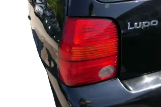 VW Lupo Stoßstange hinten Heckstoßstange Stoßfänger schwarz L041 - Bild 5