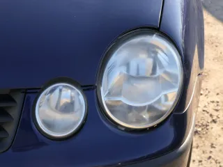 VW Polo 9N Stoßstange Frontstoßstange vorne blau LB5N - Bild 5