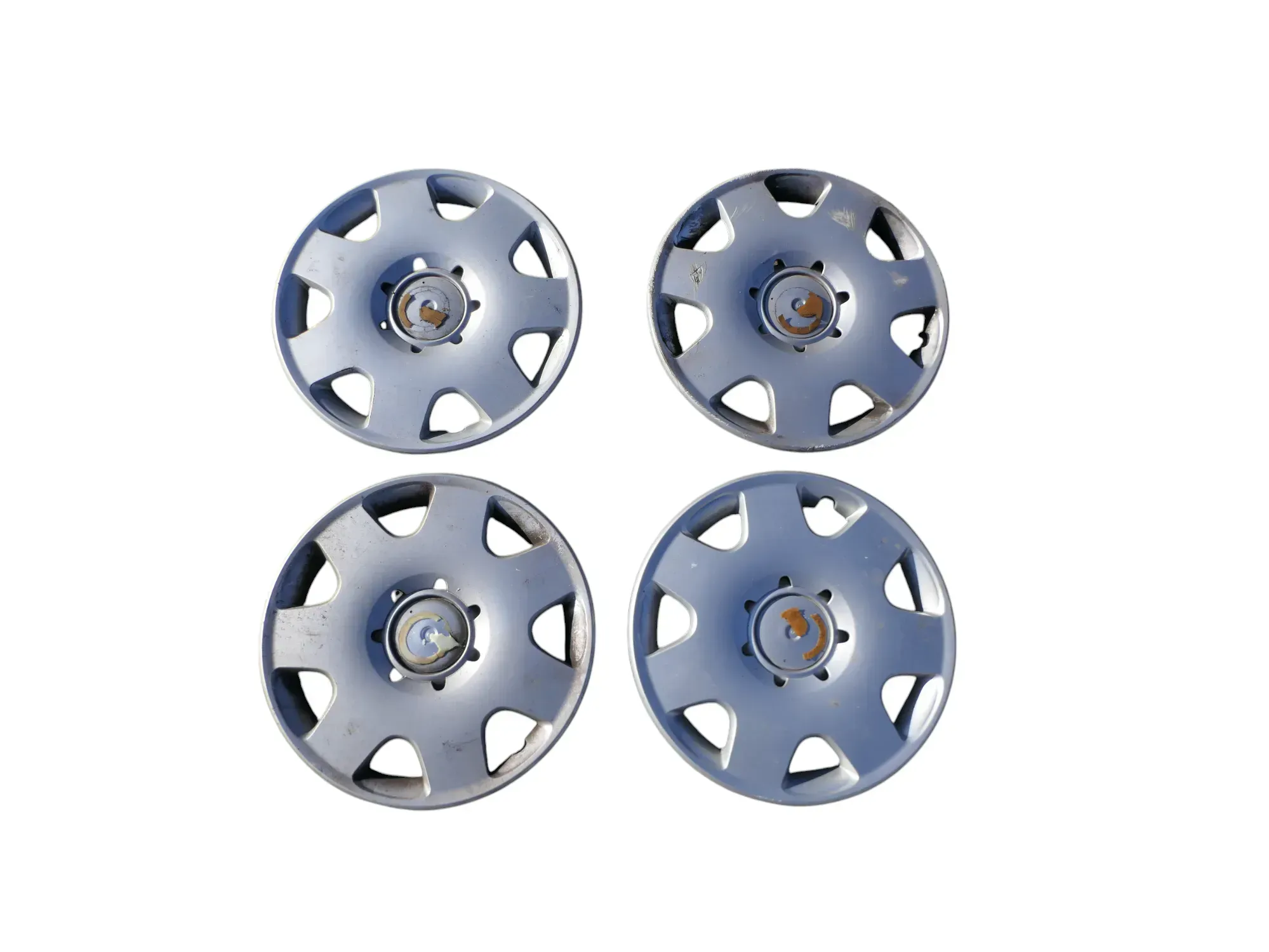 4x original VW Polo 9N Fox Radkappe Radzierkappe 14 Zoll 6Q0601147M - Bild 1