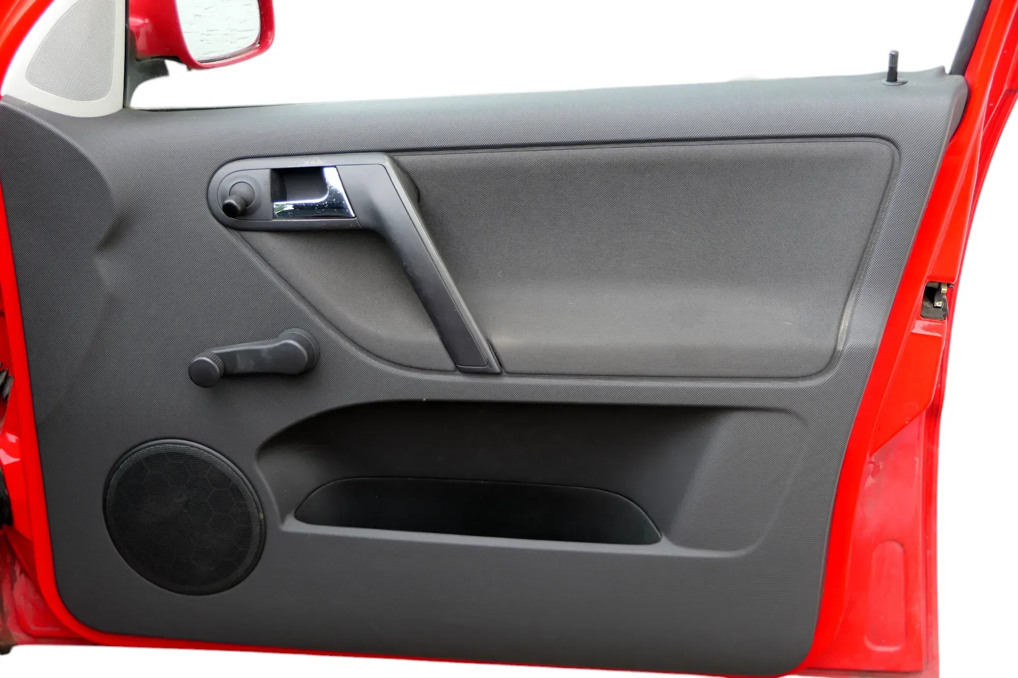 1x VW Polo 6N2 Türverkleidung Verkleidung Tür vorne rechts 4/5-Türer off-black - Bild 1
