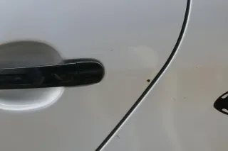 Skoda Fabia 6Y Limousine Schrägheck Tür hinten links grau silber LF7T - Bild 4