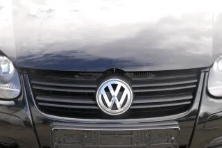 VW Golf 5 V 1K Motorhaube Haube Klappe vorne schwarz L041 - Bild 3