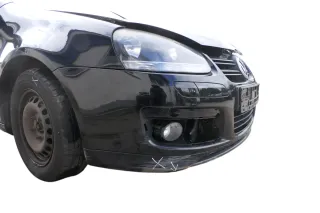 VW Golf 5 1K V Stoßstange vorne Frontoßstange Stoßfänger GTI GT schwarz L041 TD - Bild 9