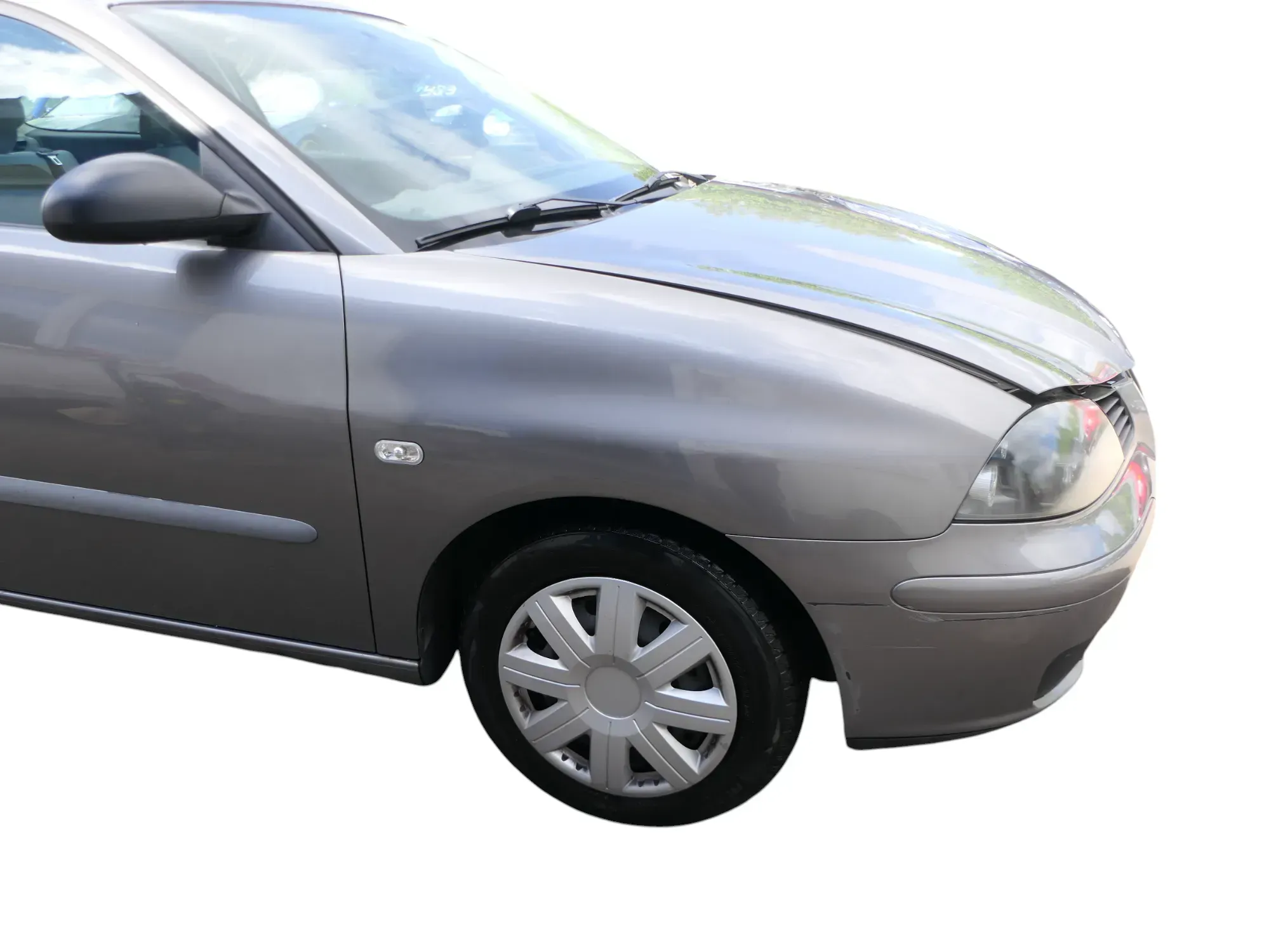 Seat Ibiza 6L Kotflügel vorne rechts grau LS7U bis 2010 - Bild 1