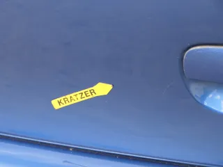VW Polo 9N3 9N Heckklappe Kofferraumklappe Klappe blau LA5K ohne Anbauteile - Bild 2