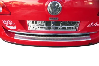 VW Passat 3C Kombi Stoßstange hinten Heckstoßstange Stoßfänger rot LY3D - Bild 10