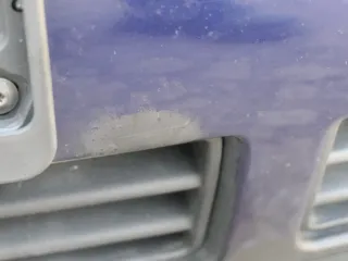 VW Golf 4 Stoßstange vorne Frontstoßstange Stoßfänger blau LB5N SWR -ohne Kappen - Bild 5