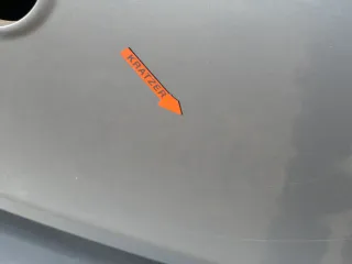 VW Golf 5 V Heckklappe hinten Kofferraumklappe + Scheibe grau LA7T - Bild 4