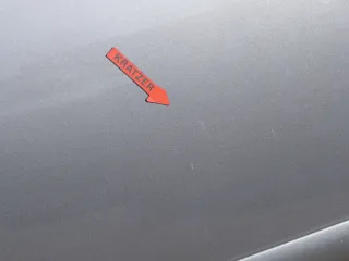 Golf 5 V 1K Tür Türrahmen hinten links 4/5-Türer grau LA7T -ohneAnbautei - Bild 13