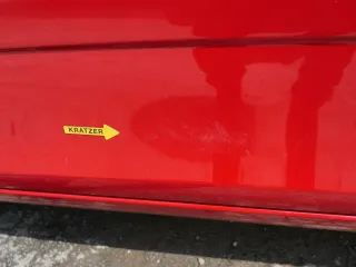 Fabia 5J Kombi + Limo Tür vorne links Fahrertür - rot LF3K -ohne Anbauteile - Bild 9