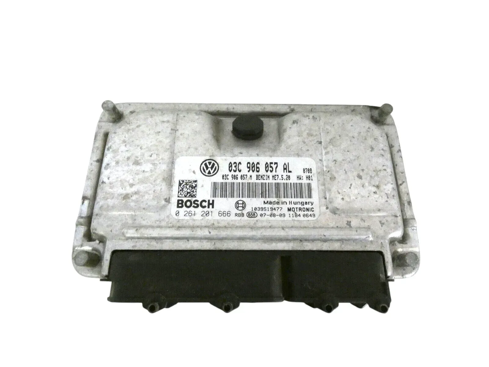 Skdoa Fabia 5J Roomst Steuergerät 03C906057AL 1,6 16V BTS Motor Motorsteuergerät - Bild 1