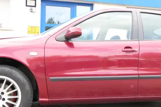Seat Leon Toledo 1M Tür vorne links Fahrertür rot LS3R - Bild 1