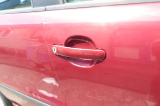 Seat Leon Toledo 1M Tür vorne rechts Beifahrertür rot LS3R - Bild 8